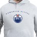 Edmonton Oilers G-III Sports by Carl Banks Gray Adaptive Classic Team Arc Fleece Hoodie