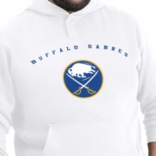Buffalo Sabres G-III Sports by Carl Banks White Adaptive Classic Team Arc Fleece Hoodie