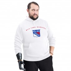 Толстовка New York Rangers G-III Sports by Carl Banks White Adaptive Classic Team Arc Fleece Толстовка New York Rangers G-III Sports by Carl Banks White Adaptive Classic Team Arc Fleece