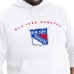 Толстовка New York Rangers G-III Sports by Carl Banks White Adaptive Classic Team Arc Fleece