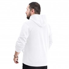 Utah Mammoth G-III Sports by Carl Banks White Adaptive Classic Team Arc Fleece Hoodie