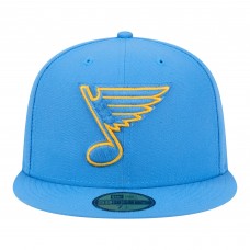Бейсболка St. Louis Blues New Era Blue Core Logo Fitted 59FIFTY