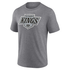 Los Angeles Kings Gray Heritage Custom Tri-Blend T-Shirt Los Angeles Kings Gray Heritage Custom Tri-Blend T-Shirt
