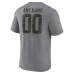 Los Angeles Kings Gray Heritage Custom Tri-Blend T-Shirt