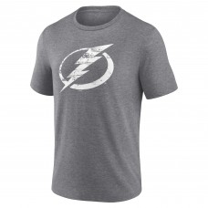 Tampa Bay Lightning Gray Heritage Tri-Blend Tampa Bay Lightning Gray Heritage Tri-Blend