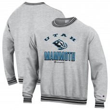 Utah Mammoth Champion Heather Gray Reverse Weave Sweatshirt
