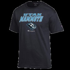 Utah Mammoth Champion Black Jersey T-Shirt