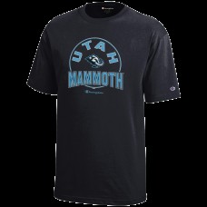 Подростковая Utah Mammoth Champion Black Jersey T-Shirt