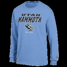 Utah Mammoth Champion Blue Jersey Long Sleeve T-Shirt