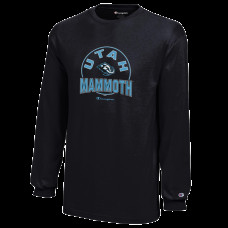 Подростковая Utah Mammoth Champion Black Jersey Long Sleeve T-Shirt
