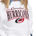 Женская Свитшот Carolina Hurricanes Starter White Arch Stripe Fleece