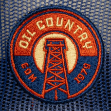 Бейсболка Edmonton Oilers Mitchell & Ness Navy Head Coach Trucker