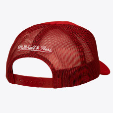 Джерси New Devils Mitchell & Ness Red Head Coach Trucker Adjustable Hat Джерси New Devils Mitchell & Ness Red Head Coach Trucker Adjustable Hat