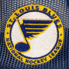 Бейсболка St. Louis Blues Mitchell & Ness Blue Head Coach Trucker Бейсболка St. Louis Blues Mitchell & Ness Blue Head Coach Trucker