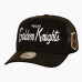 Бейсболка Vegas Golden Knights Mitchell & Ness Black Head Coach Trucker