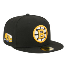 Бейсболка Boston Bruins New Era Black Zamboni 59FIFTY