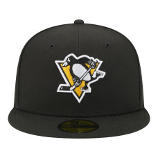 Бейсболка Pittsburgh Penguins New Era Black Zamboni 59FIFTY Бейсболка Pittsburgh Penguins New Era Black Zamboni 59FIFTY