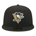 Бейсболка Pittsburgh Penguins New Era Black Zamboni 59FIFTY