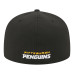 Бейсболка Pittsburgh Penguins New Era Black Zamboni 59FIFTY