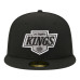 Бейсболка Los Angeles Kings New Era Black Zamboni 59FIFTY