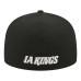 Бейсболка Los Angeles Kings New Era Black Zamboni 59FIFTY