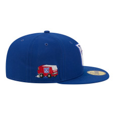 Бейсболка New York Rangers New Era Blue Zamboni 59FIFTY Бейсболка New York Rangers New Era Blue Zamboni 59FIFTY