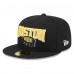 Бейсболка Boston Bruins New Era Black 2026 NHL Stadium Series 59FIFTY