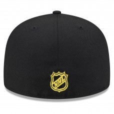 Бейсболка Boston Bruins New Era Black 2026 NHL Stadium Series 59FIFTY