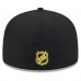 Бейсболка Boston Bruins New Era Black 2026 NHL Stadium Series 59FIFTY