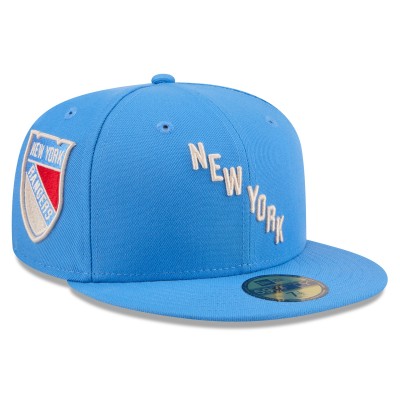 Бейсболка New York Rangers New Era Blue 2026 NHL Winter Classic 59FIFTY