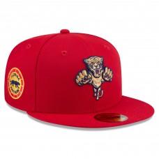 Бейсболка Florida Panthers New Era Red 2026 NHL Winter Classic 59FIFTY