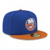 Бейсболка New York Islanders New Era Blue Core Logo Two-Tone 59FIFTY
