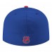 Бейсболка New York Rangers New Era Blue Core Logo Two-Tone 59FIFTY
