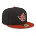 Бейсболка Ottawa Senators New Era Black Core Logo Two-Tone 59FIFTY