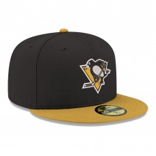 Бейсболка Pittsburgh Penguins New Era Black Core Logo Two-Tone 59FIFTY Бейсболка Pittsburgh Penguins New Era Black Core Logo Two-Tone 59FIFTY