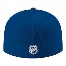 Бейсболка Tampa Bay Lightning New Era Blue Core Logo Two-Tone 59FIFTY