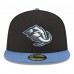 Бейсболка Utah Mammoth New Era Black Core Logo Two-Tone 59FIFTY
