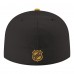 Бейсболка Boston Bruins New Era Black Core Logo Two-Tone 59FIFTY