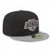 Бейсболка Los Angeles Kings New Era Black Core Logo Two-Tone 59FIFTY