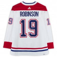 Larry Robinson Montreal Canadiens Autographed Fanatics Authentic White adidas Jersey