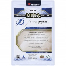 Steven Stamkos Tampa Bay Lightning 2019-20 Upper Deck Premier Mega Patch Chest Logo Dual-Color Relic #PMP-SS #8/22 Card