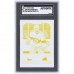 Jonathan Huberdeau Florida Panthers 2021-22 Upper Deck O-Pee-Hockey Yellow Printing Plate #16 #1/1 SGC Authenticated Auth Card