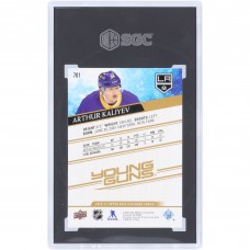 Arthur Kaliyev Los Angeles Kings 2020-21 Upper Deck Extended Series Young Guns UD High Gloss #701 #6/10 SGC Authenticated 10 Rookie Card