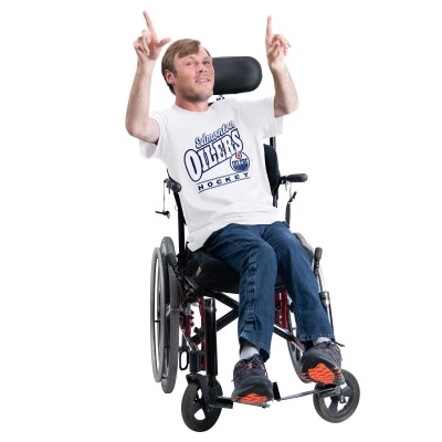 Edmonton Oilers G-III Sports by Carl Banks White Adaptive Headliner T-Shirt