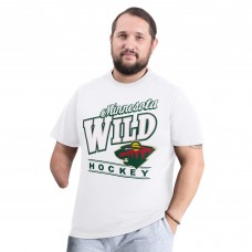 Minnesota Wild G-III Sports by Carl Banks White Adaptive Headliner T-Shirt