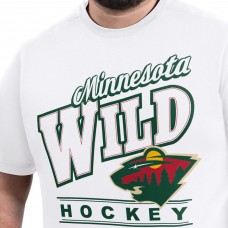 Minnesota Wild G-III Sports by Carl Banks White Adaptive Headliner T-Shirt