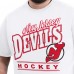 Футболка New Jersey Devils G-III Sports by Carl Banks White Adaptive Headliner