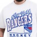 New York Rangers G-III Sports by Carl Banks White Adaptive Headliner T-Shirt