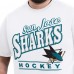 Футболка San Jose Sharks G-III Sports by Carl Banks White Adaptive Headliner