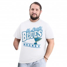 St. Louis Blues G-III Sports by Carl Banks White Adaptive Headliner T-Shirt